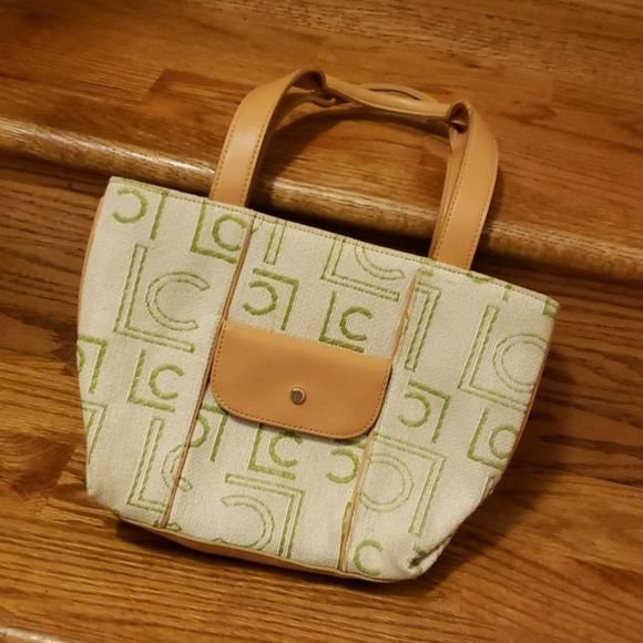 Liz Claiborne Handbags - Liz Claiborne Tan and Green Handbag